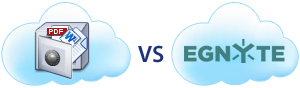 Complete comparison of DriveHQ Cloud IT Service with Egnyte Hybrid cloud