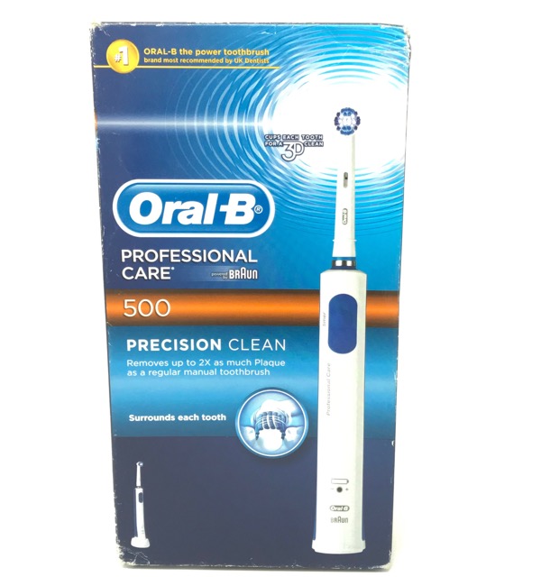 Braun Oral B 500 Professional Care Precision Clean Electric Toothbrush