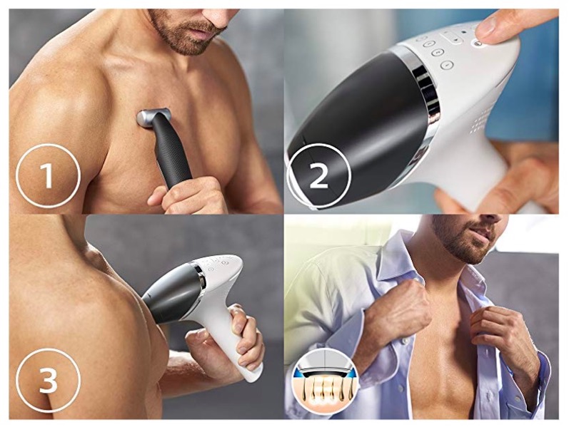 philips lumea male facial hair