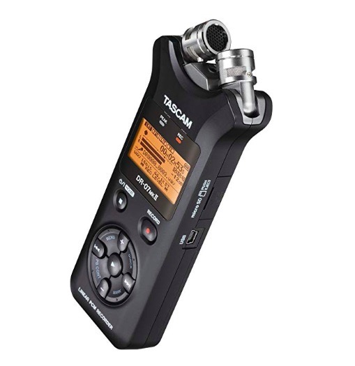 TASCAM DR-07 MK II Stereo Digital Audio Recorder +2GB MP3/WAV *NEW ...