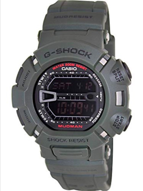 g shock mudman green