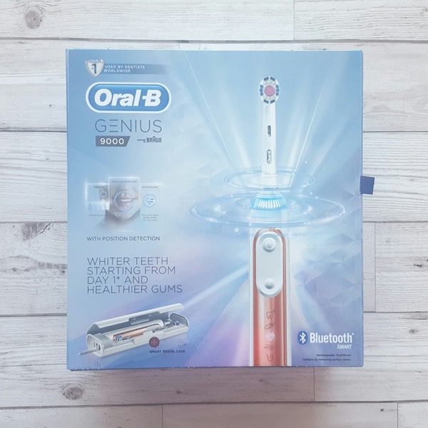 BRAUN Oral-B GENIUS 9000 ROSE GOLD BLUETOOTH Electric Rechargeable ...