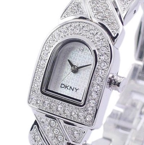 dkny diamante watch