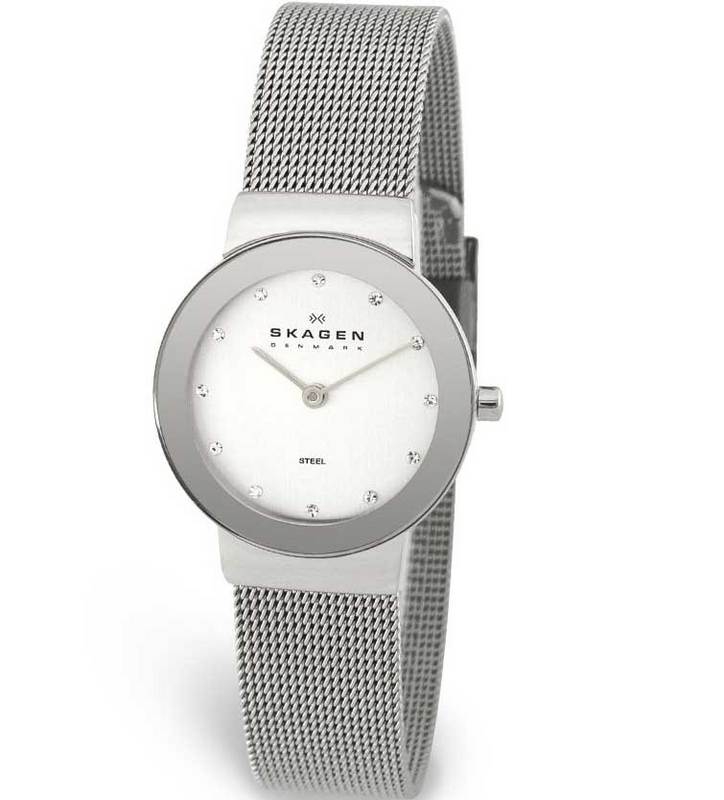 SKAGEN Ladies ULTRA SLIM Watch 358SSSD £95rrp NEW with Mesh Strap