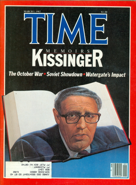 1982 Time Magazine: Henry Kissinger Memoirs - October War/Soviet Showdown