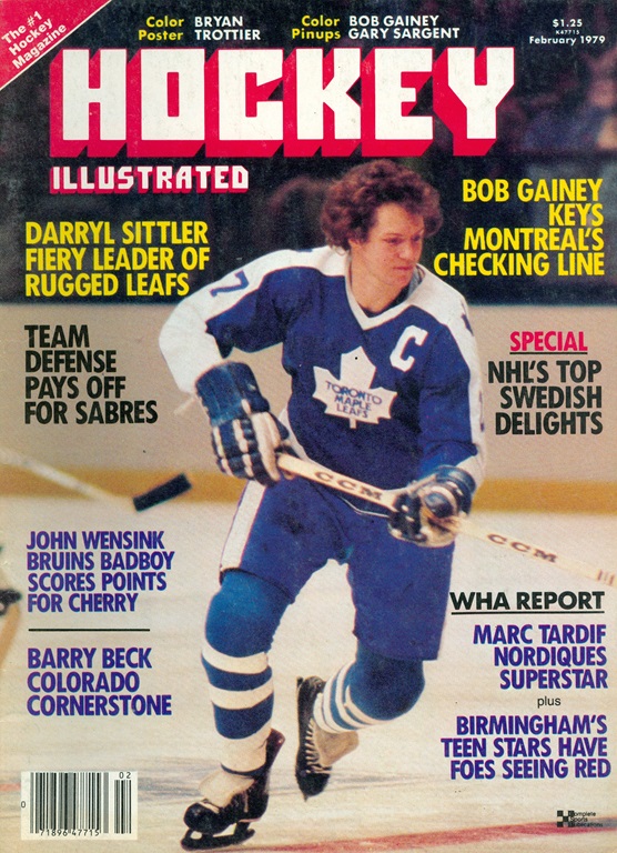 1979 Hockey Illustrated Magazine: Darryl Sittler Maple Leafs/Bryan ...