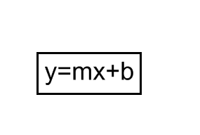 Equation of a line y = mx+b.