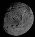 The asteroid Vesta, showing its south polar area